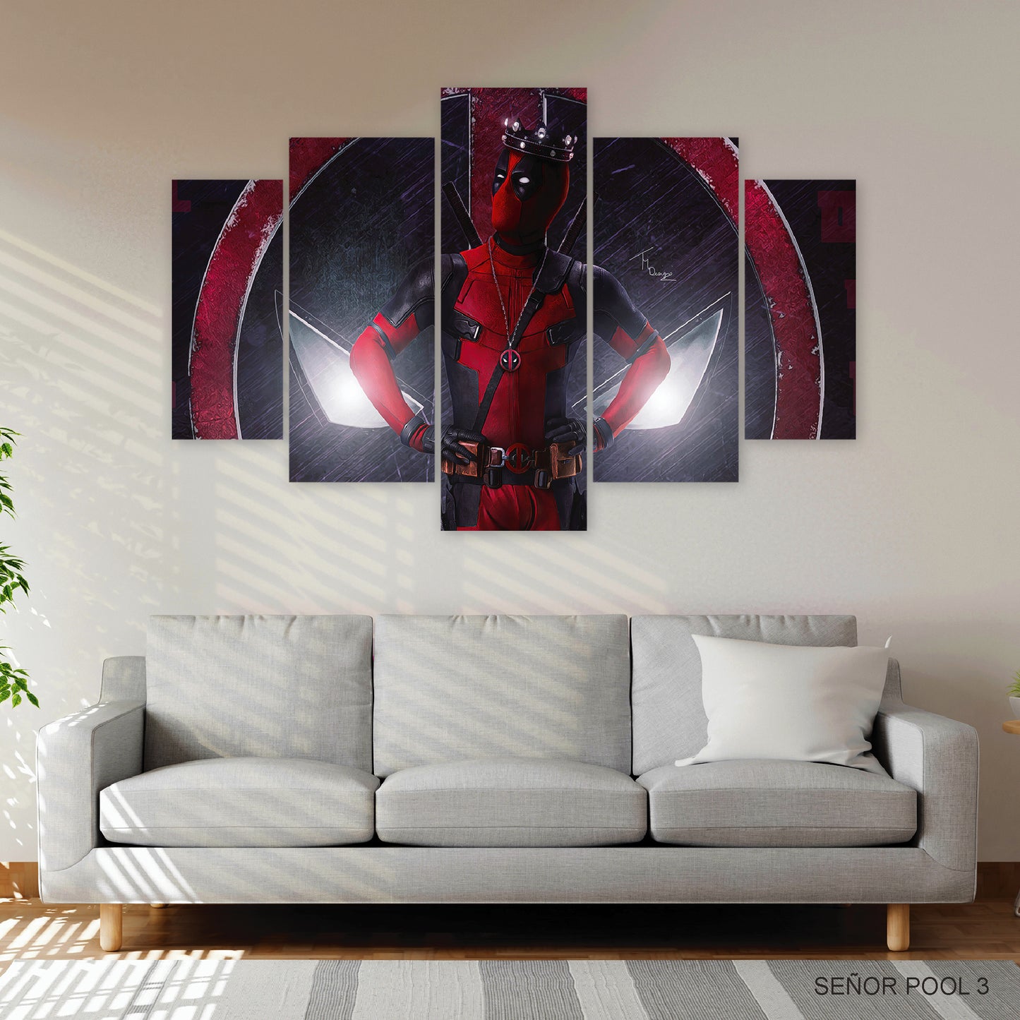 Subcoleccion Cuadros De Deadpool/ Nombre: Cuadro Deadpool Clásico: El Mercenario Bocazas