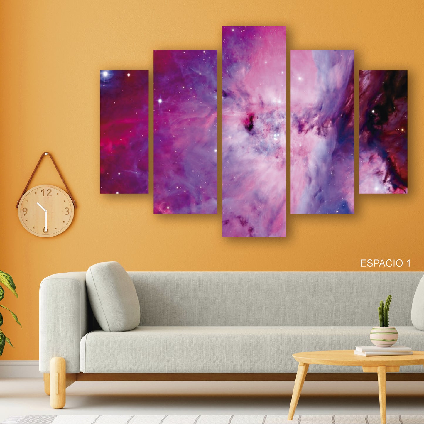 Cuadro Universo Resplandeciente: Inmensidad Cósmica