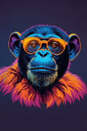Chimpancé Neón – Mirada Magnética