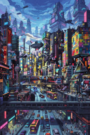 Neón Infinito – Ciudad Futurista