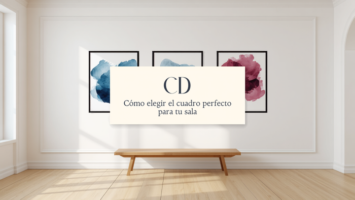 Cómo elegir el cuadro perfecto para tu sala