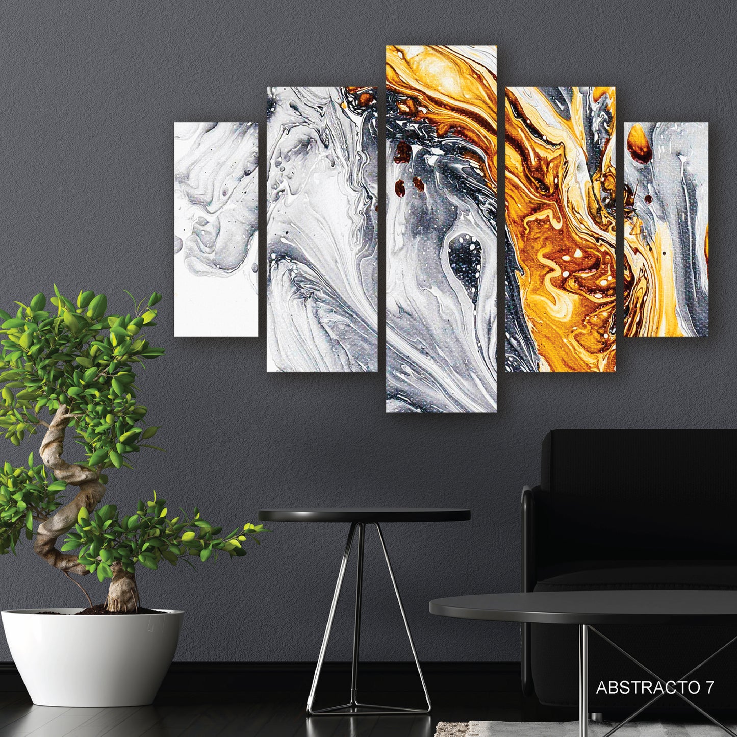 Cuadro Instinto Cromático: Arte Abstracto de Vanguardia