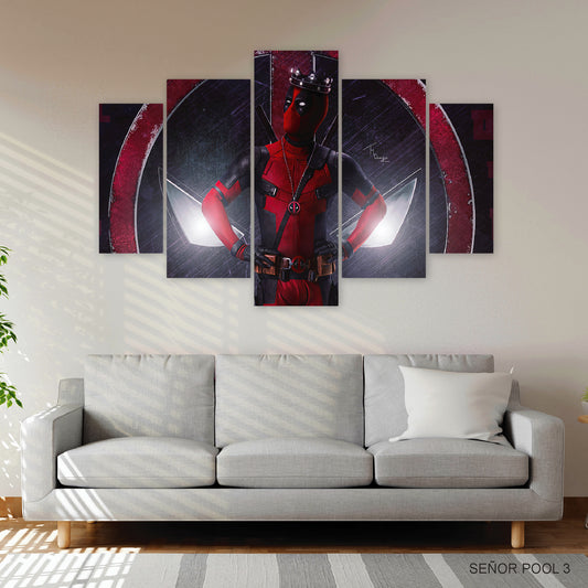 Subcoleccion Cuadros De Deadpool/ Nombre: Cuadro Deadpool Clásico: El Mercenario Bocazas