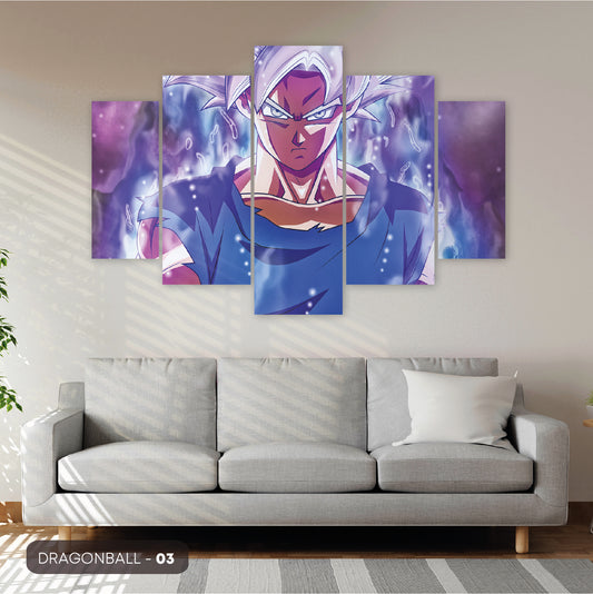 Subcoleccion Cuadros De Dragon Ball/ Nombre: Cuadro Goku Ultrainstinto Perfeccionado: El Poder Divino Se Acerca