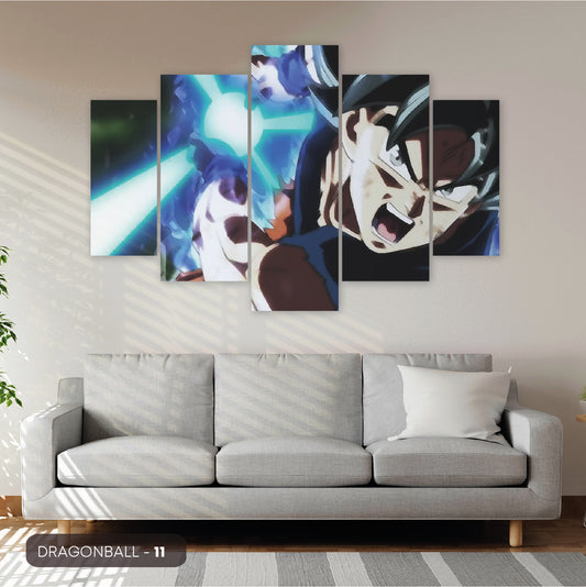 Subcoleccion Cuadros De Dragon Ball/ Nombre: Cuadro Goku Ultrainstinto Kamehameha: Poder Saiyajin
