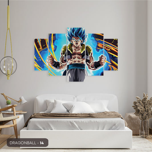 Subcoleccion Cuadros De Dragon Ball/ Nombre: Cuadro Gogeta SSJ Blue Poder Máximo: La Fusión Saiyajin Definitiva