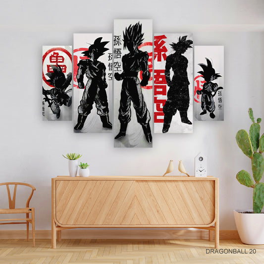 Subcoleccion Cuadros De Dragon Ball/ Nombre: Cuadro Sombras Saiyajin: El Misterio del Poder Oculto