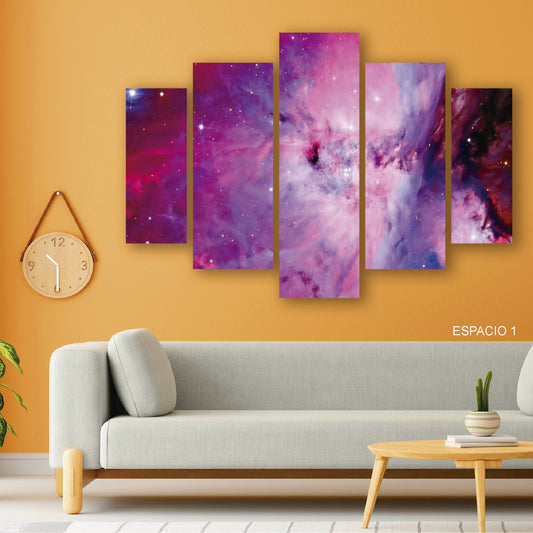 Cuadro Universo Resplandeciente: Inmensidad Cósmica