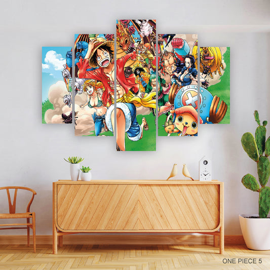 Subcoleccion Cuadros De One Piece/ Nombre: Cuadro El Camino del Rey Pirata: La Aventura de Luffy