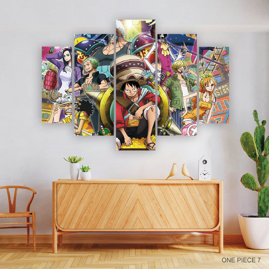 Subcoleccion Cuadros De One Piece/ Nombre: Cuadro Horizontes de Libertad: El Viaje de One Piece