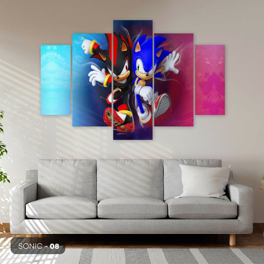 Subcoleccion Cuadros De Sonic/ Nombre: Cuadro Sonic y Shadow: Duelo de Velocidad: Rivales Icónicos