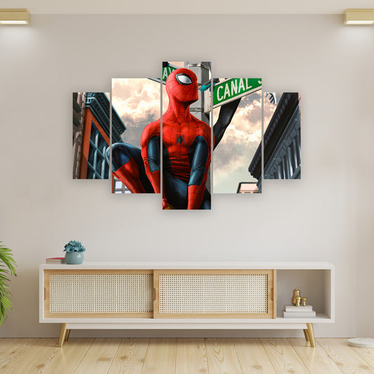 Subcoleccion Cuadros De Spiderman/ Nombre: Cuadro Cuadro Spiderman Urbano: Spiderman en la Ciudad