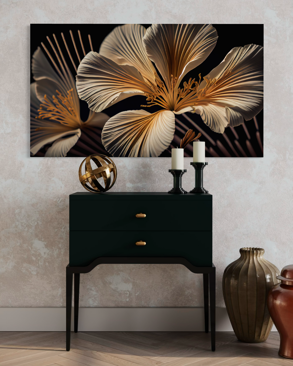 Pureza Dorada – Elegancia que Flota
