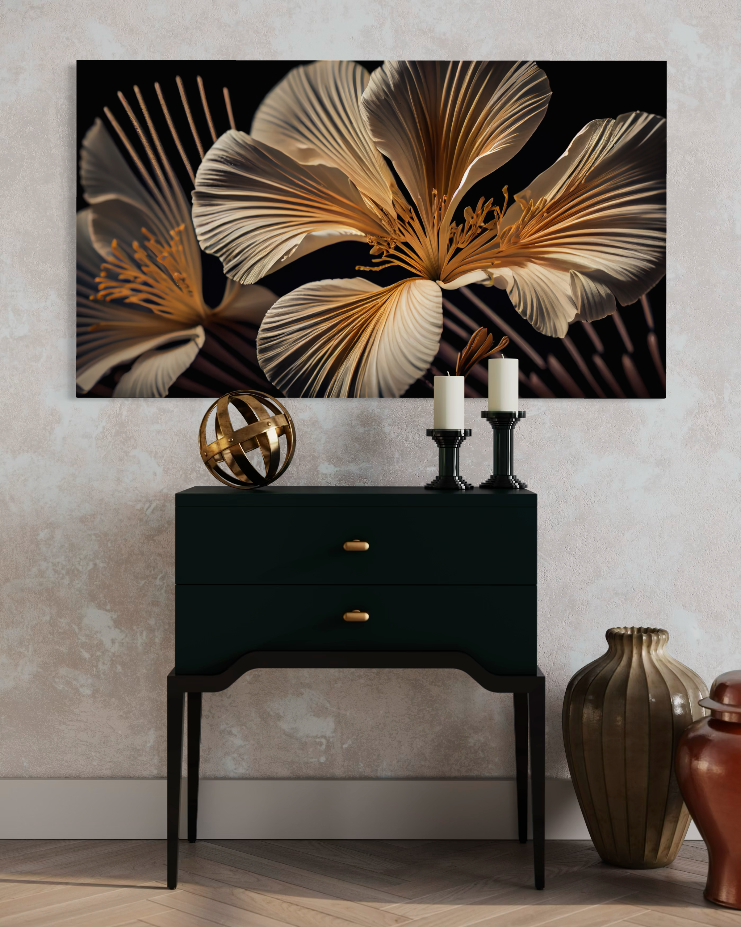Pureza Dorada – Elegancia que Flota
