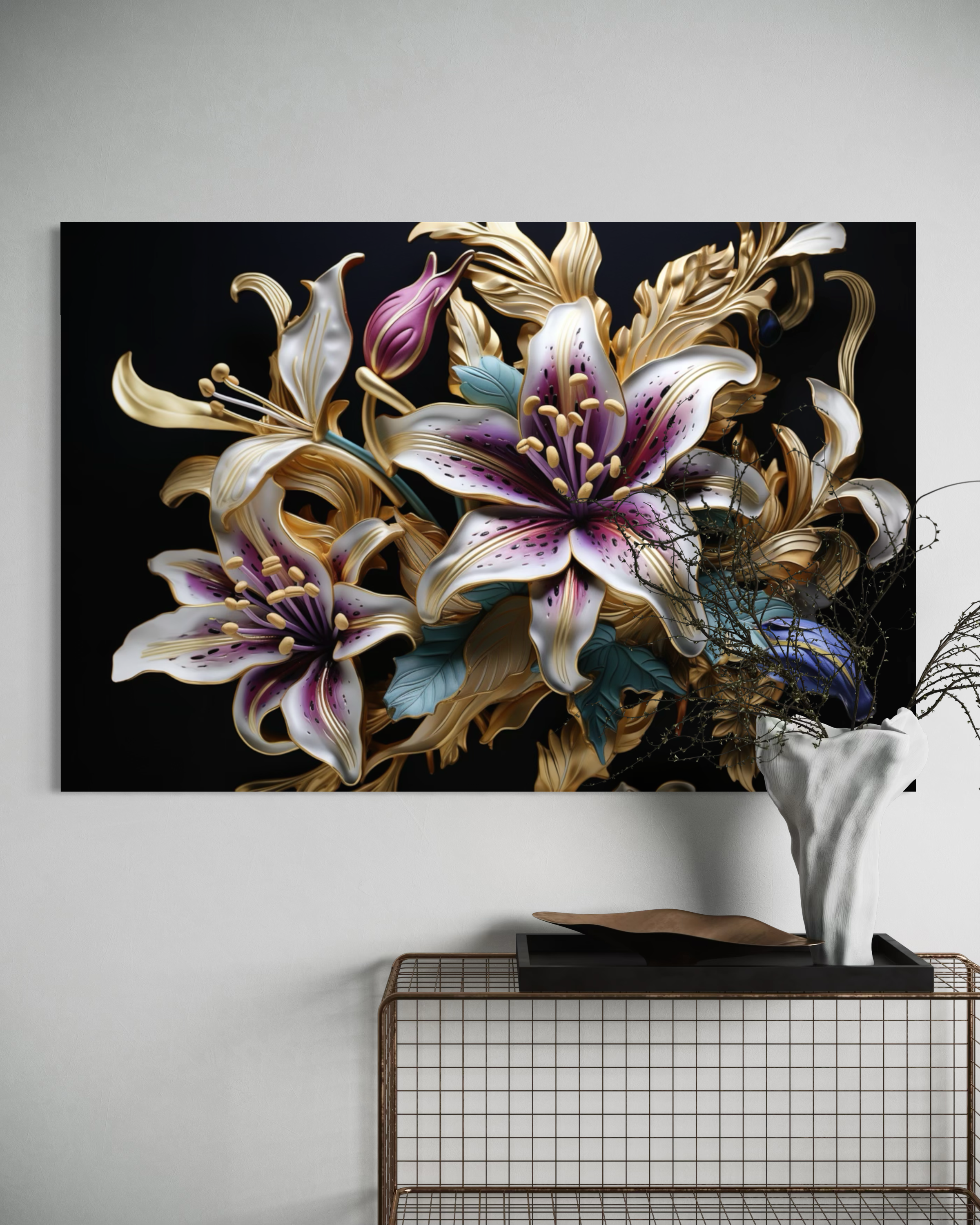 Flores Eternas – Elegancia Oscura