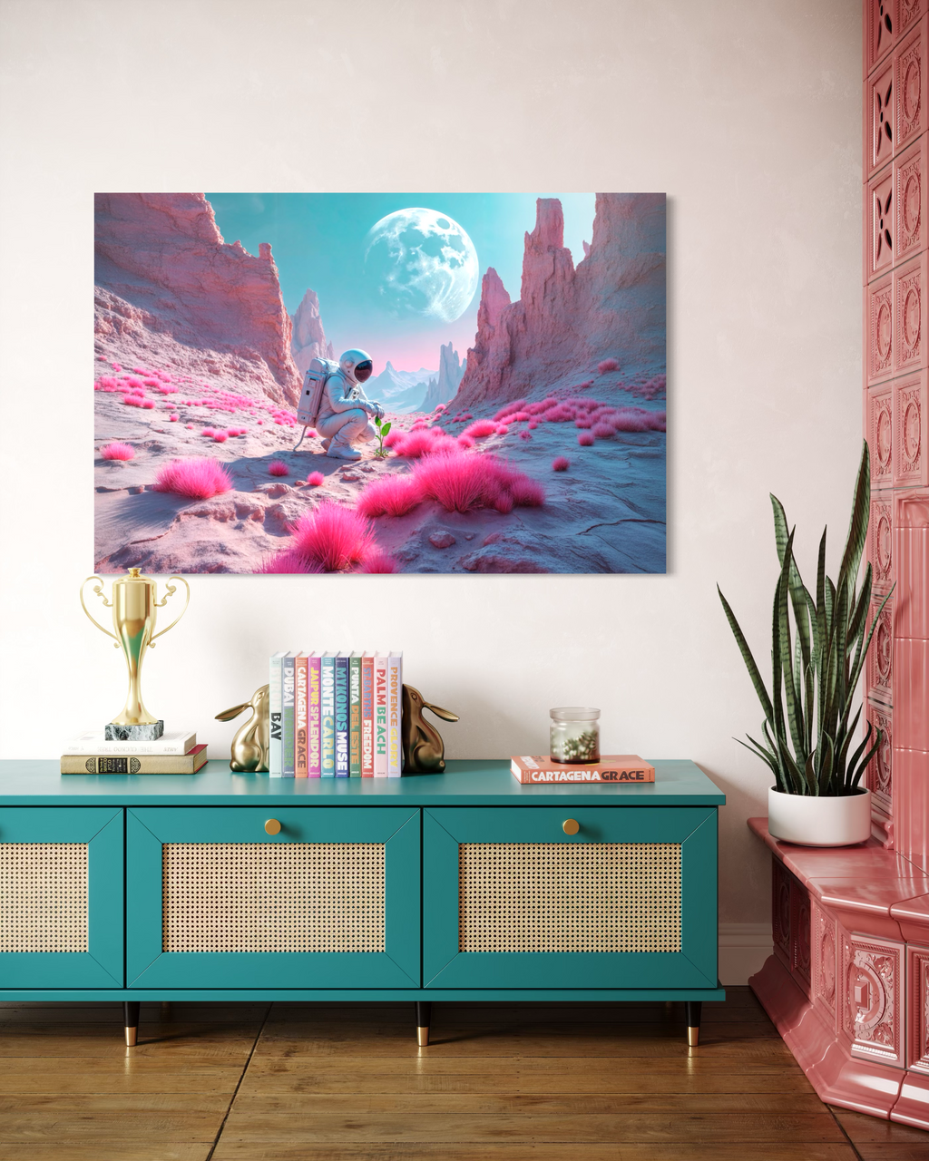 Astronauta Viajero - Tierra Desconocida