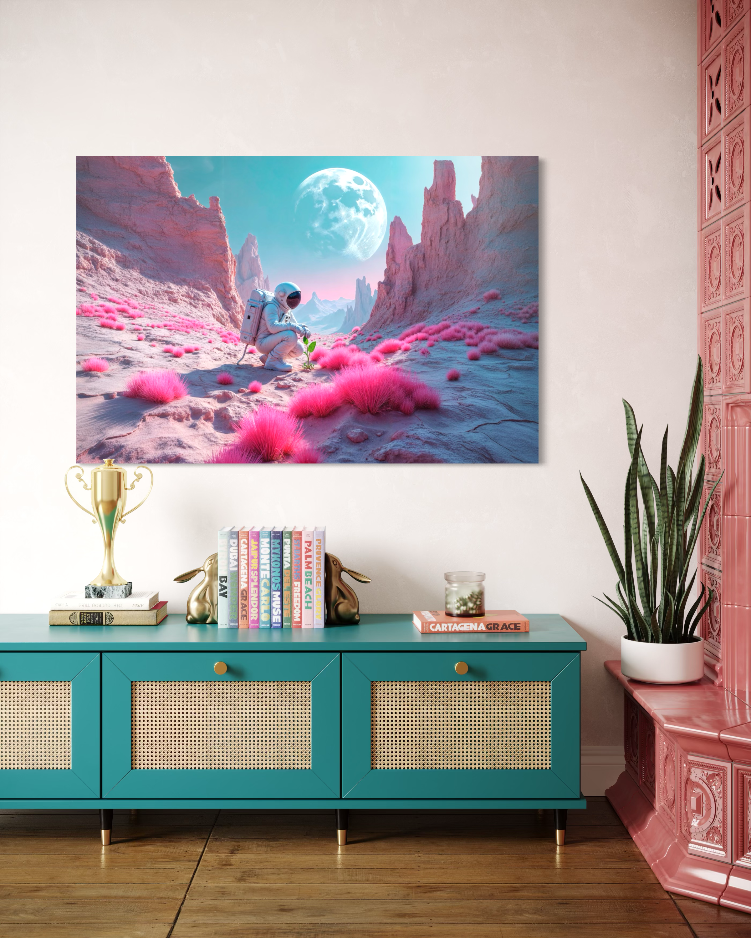 Astronauta Viajero - Tierra Desconocida