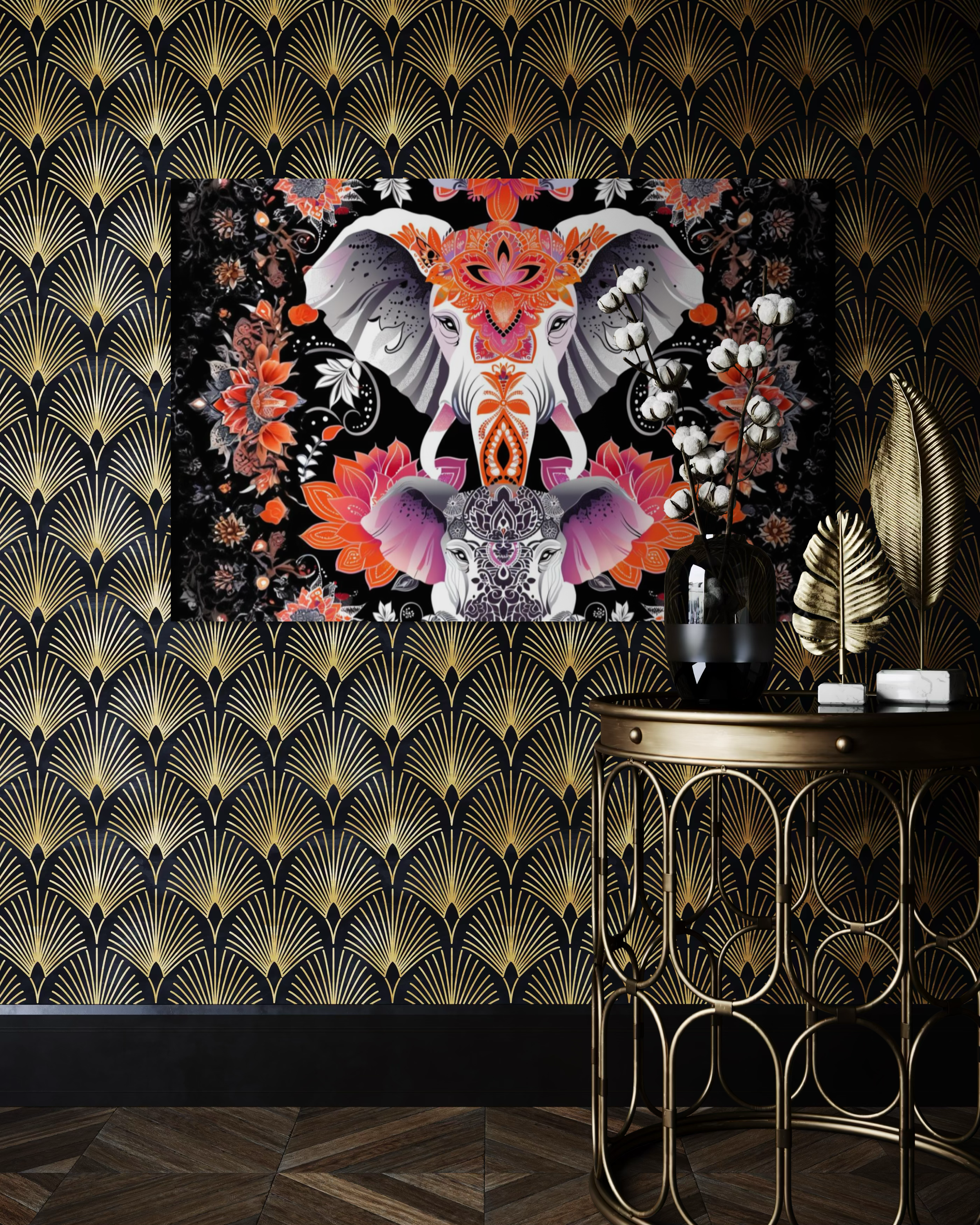 Elefante Sagrado – Mandala de Sabiduría