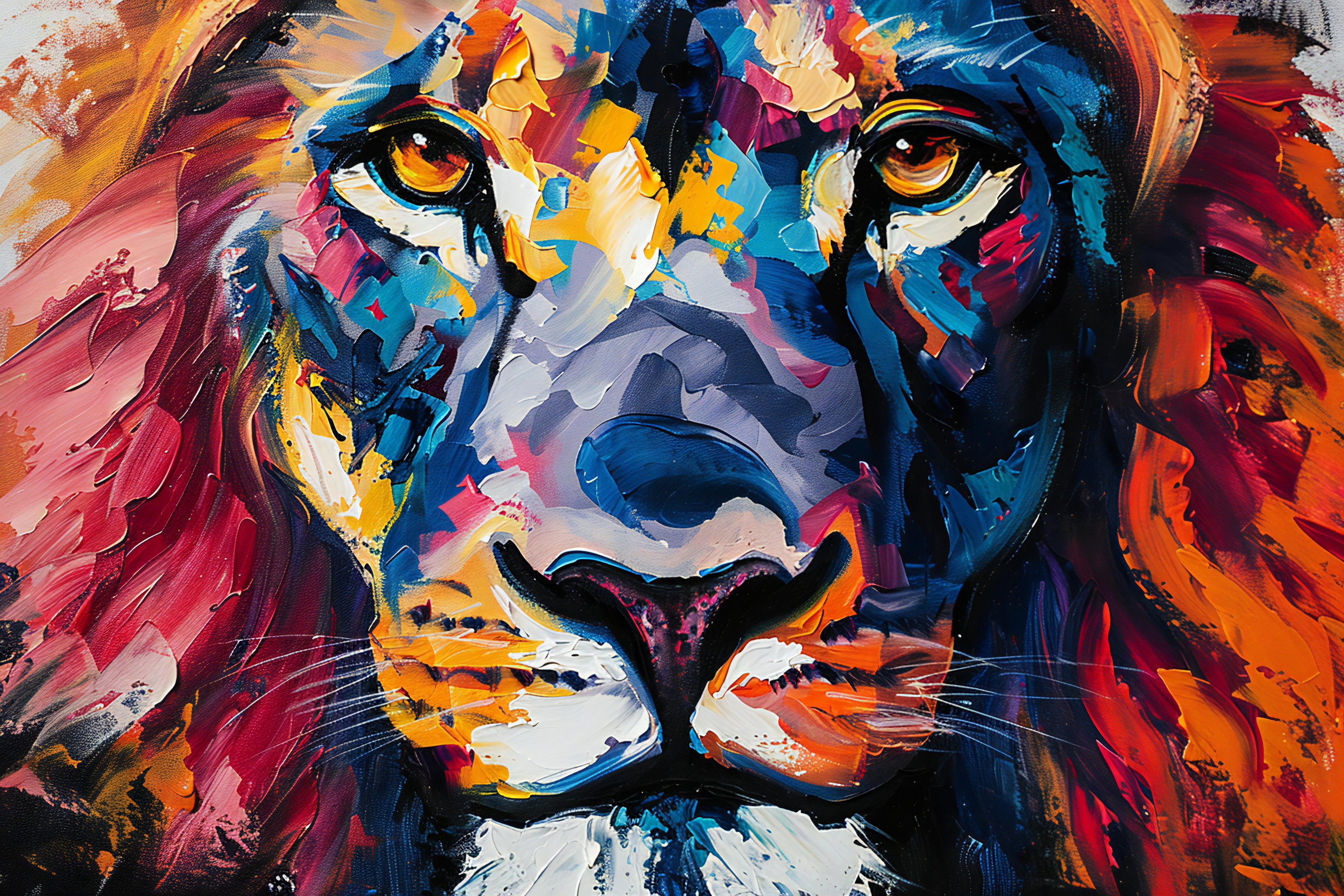 León Ígneo – Fuerza en Color