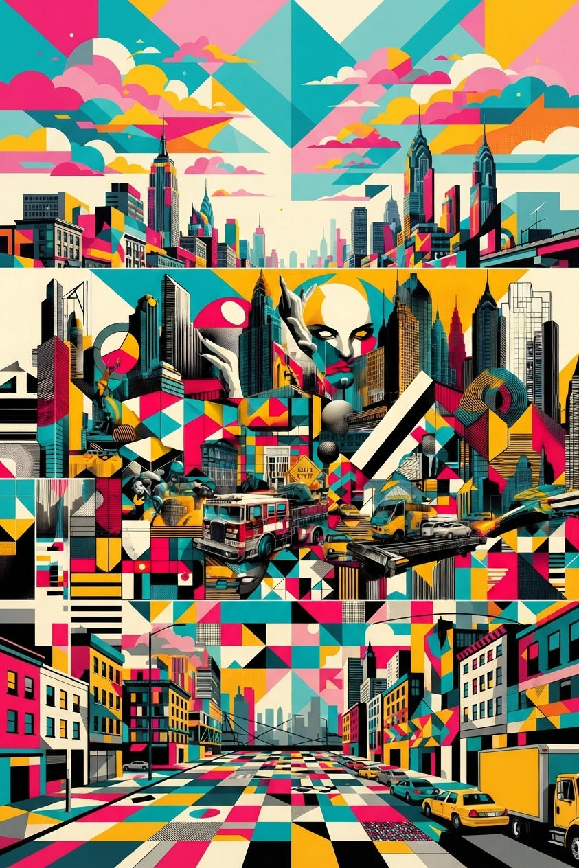 Caos Geométrico – Ciudad Psicodélica