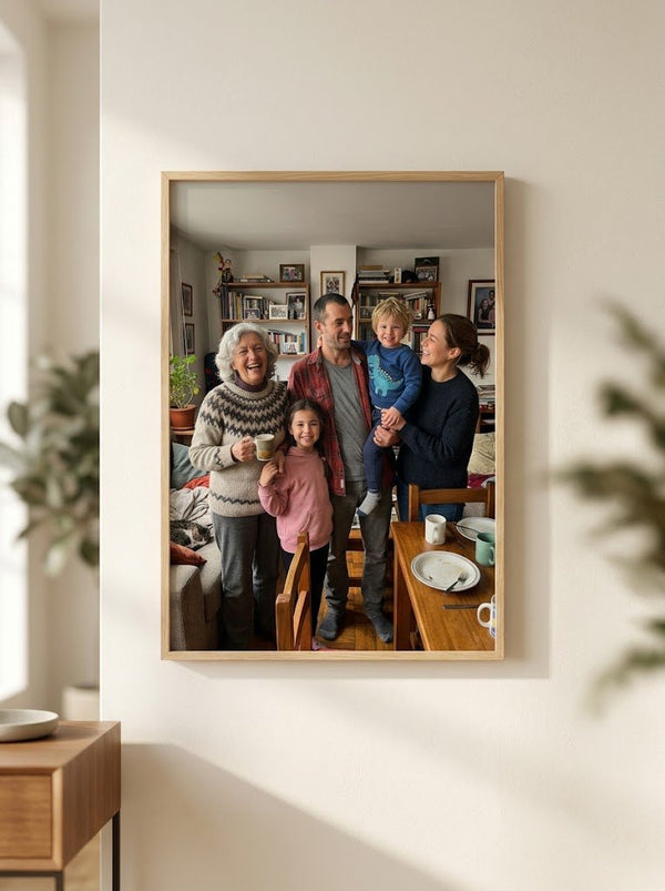 Después — Familia reunida