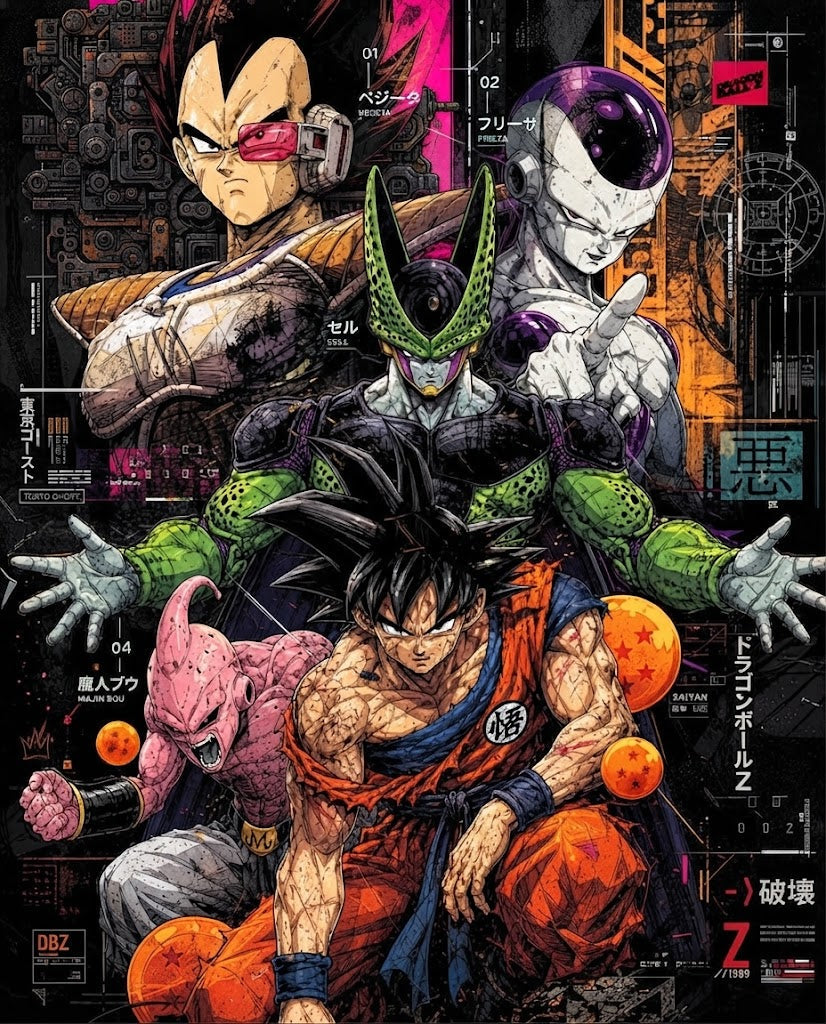 Dragon Ball Z – Mural de Leyendas