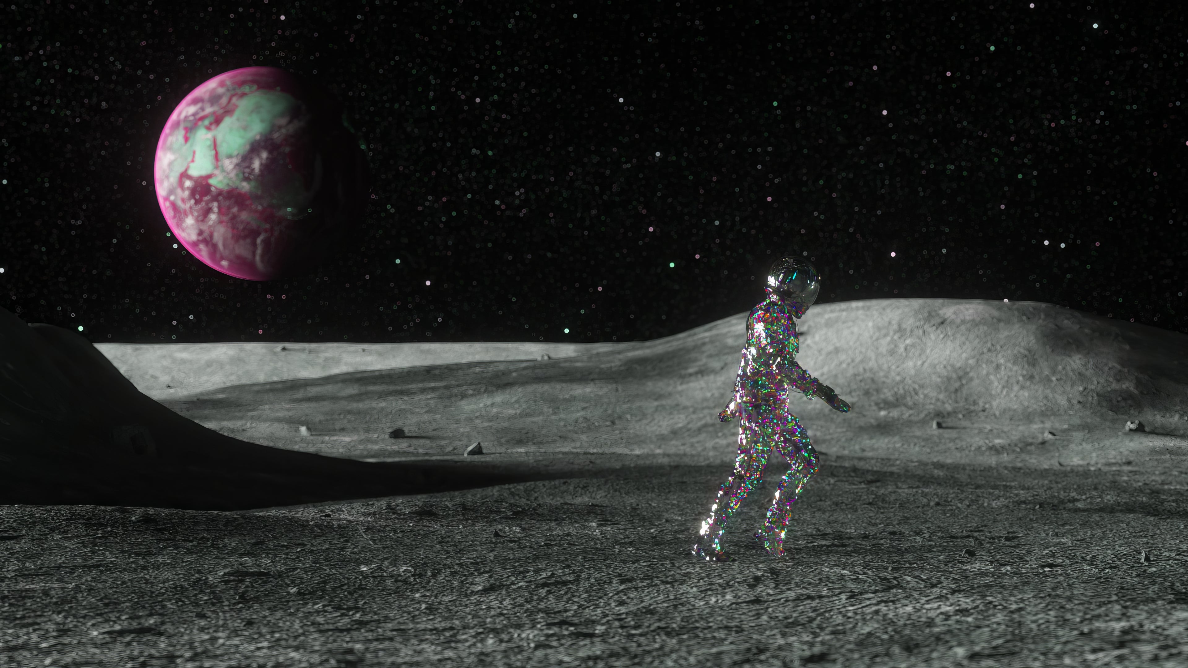 Explorador Prismático – Belleza Solitaria