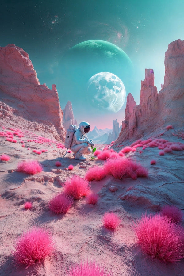 Astronauta Viajero - Tierra Desconocida