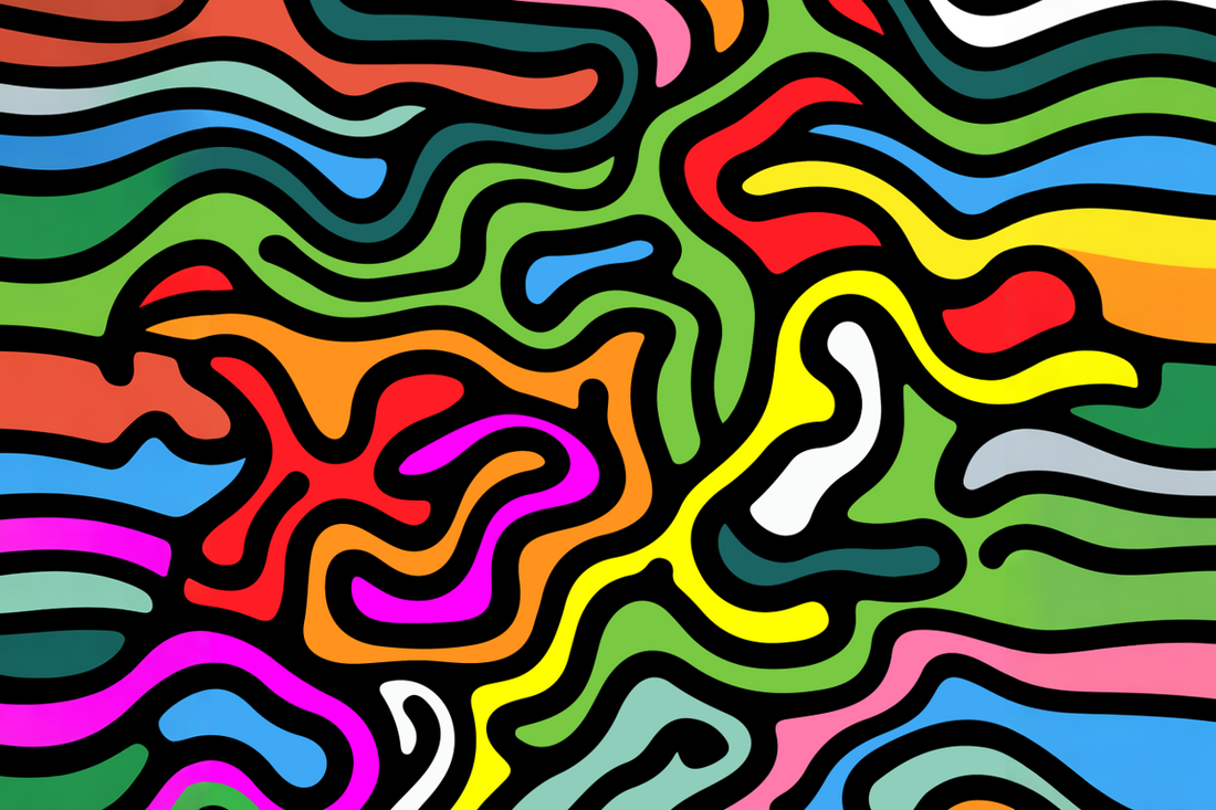 Ondas Psicodélicas – Energía Visual