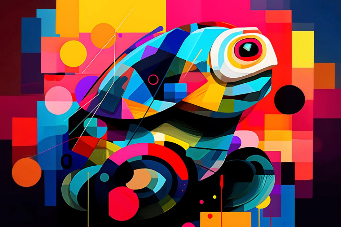 Rana Prismática – Explosión Futurista