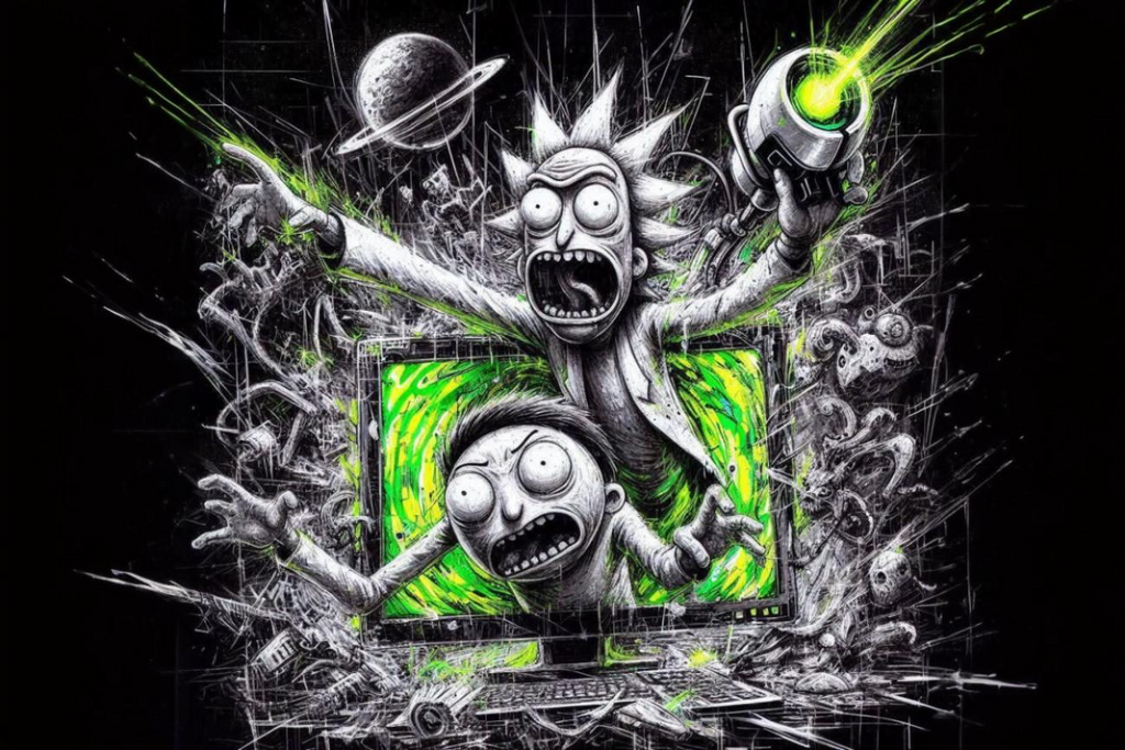 Caos Digital - Rick y Morty