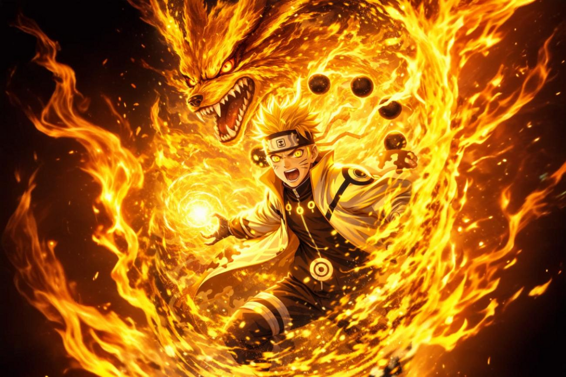 Naruto Uzumaki – Kurama Chakra