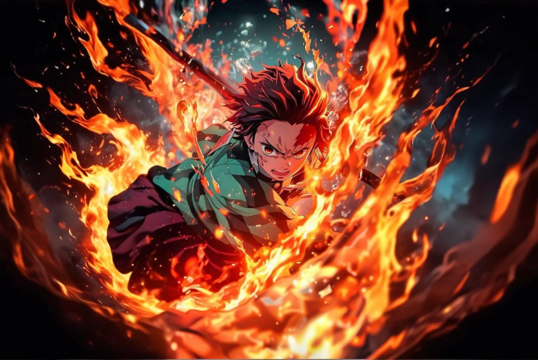 Tanjiro Kamado – Llama y Determinación