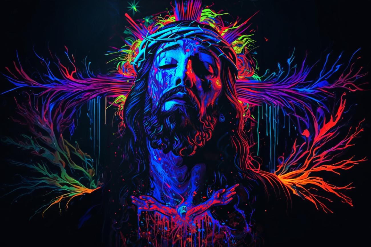 Cristo Neón – Energía Contemporánea