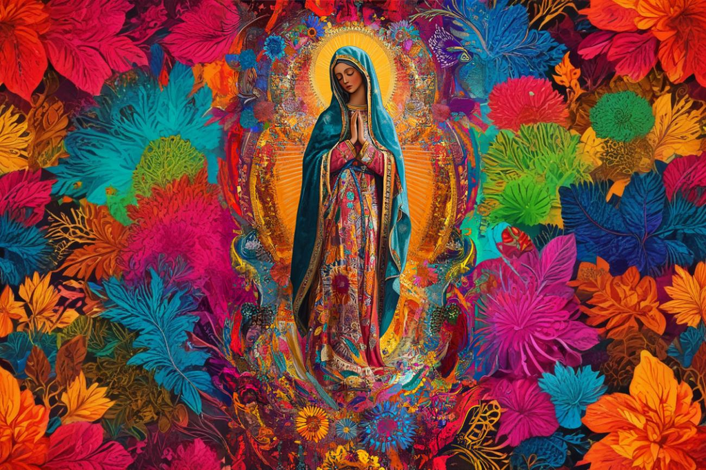 Virgen de Guadalupe – Color y Fe