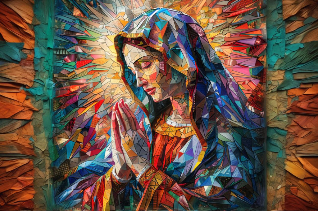 Virgen María – Arte Tridimensional