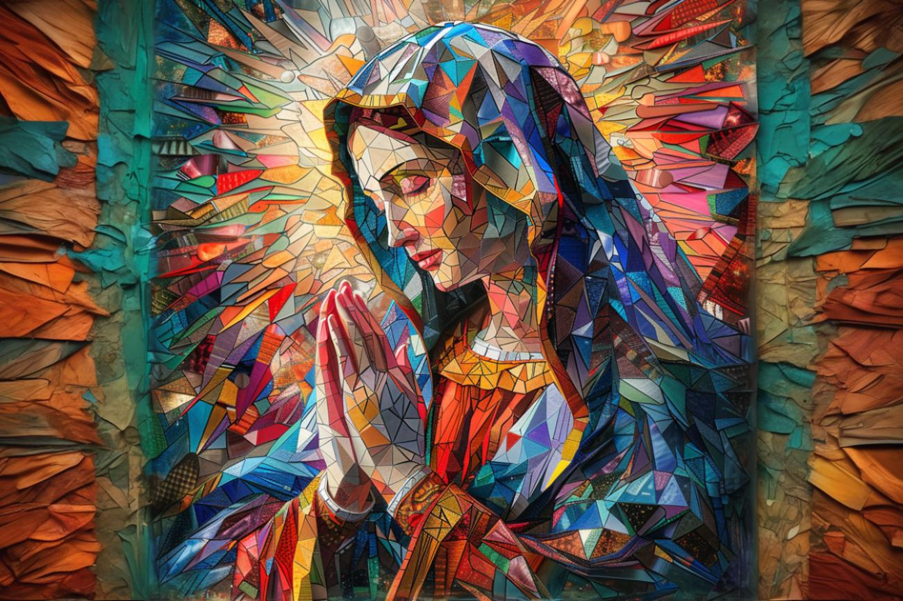 Virgen María – Arte Tridimensional