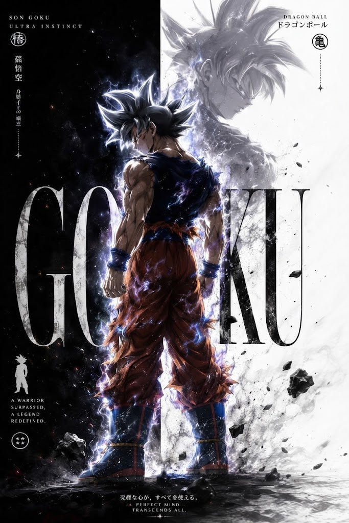 Goku Ultra Instinto – Leyenda Redefinida