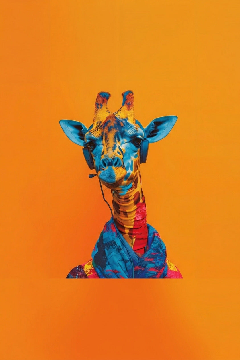 Jirafa DJ Neón – Actitud sin Límites