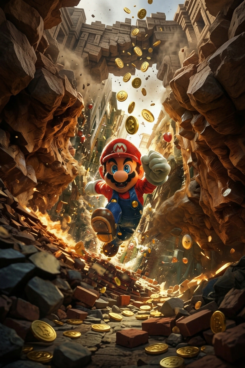 Cuadro Mario – Nivel Cripto Activado