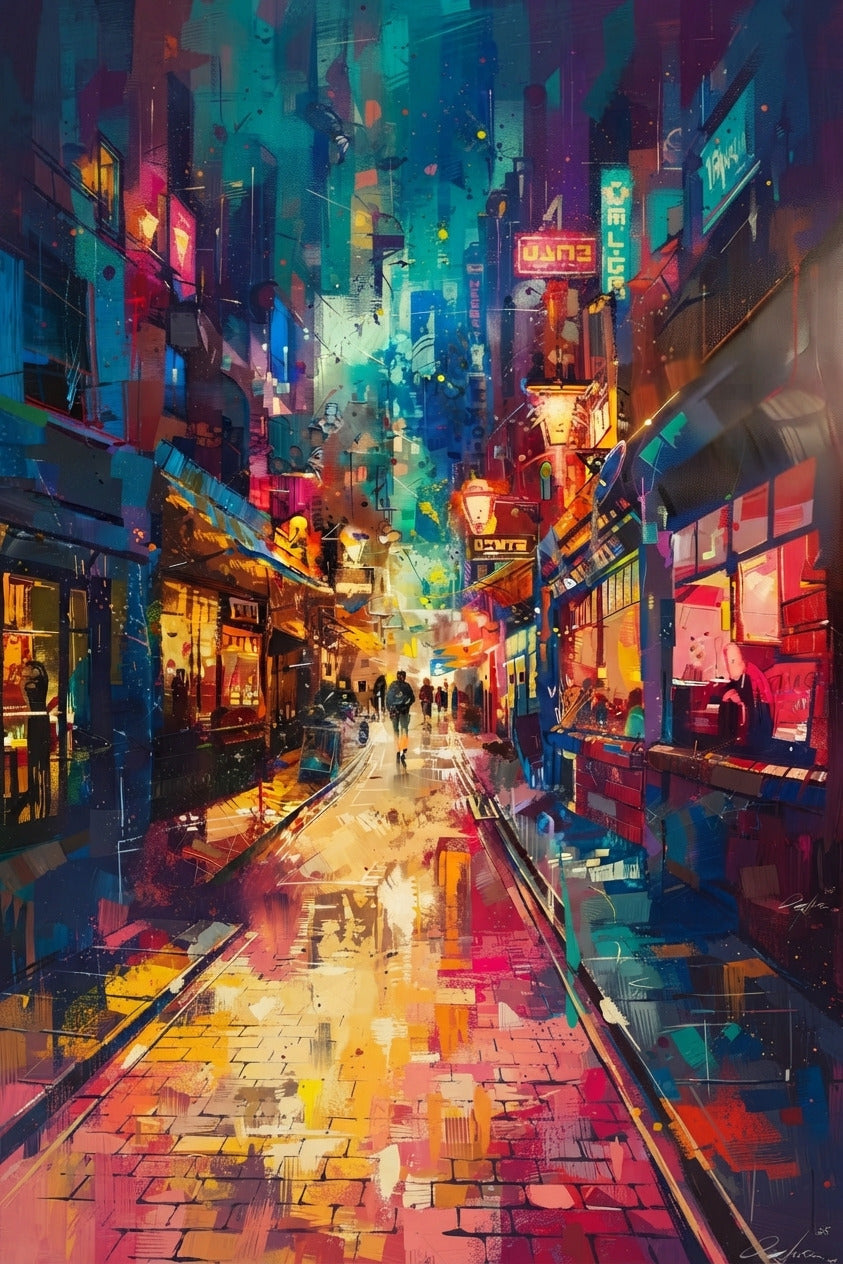 Neones Eternos – Calle Nocturna