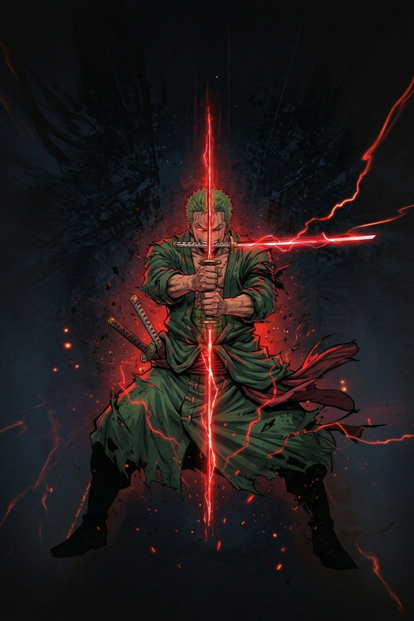 Cuadro Roronoa Zoro – Corte Perfecto