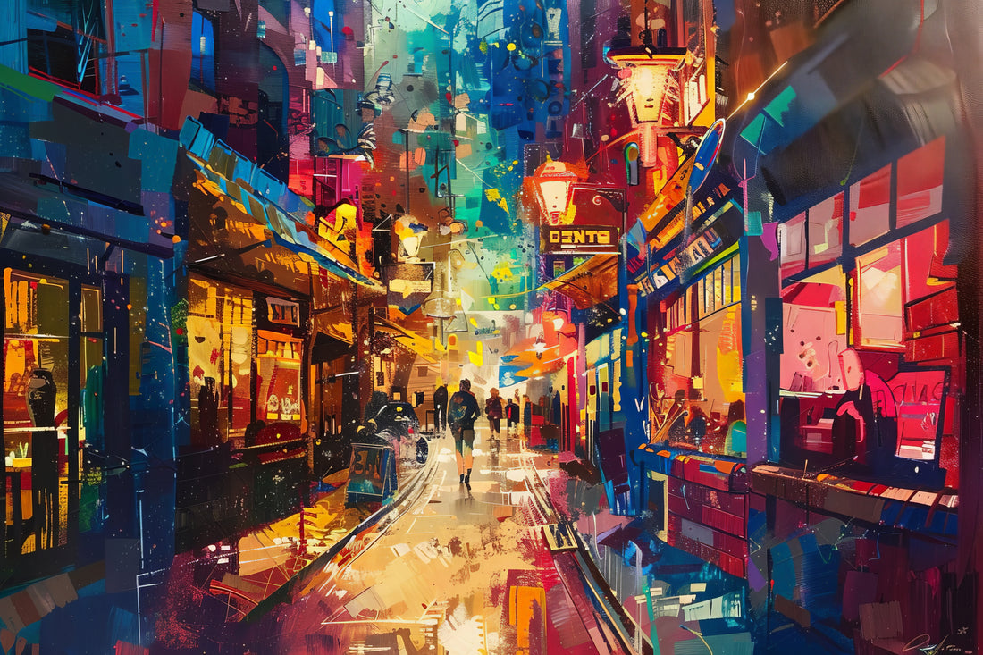 Neones Eternos – Calle Nocturna